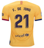 Barca De Jong 19/20 Away Jersey