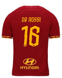 AS Roma Daniele De Rossi 19/20 Home Jersey