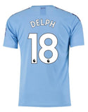 Fabian Delph Manchester City 19/20 Home Jersey