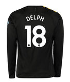 Man City Delph LS 19/20 Away Jersey
