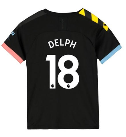 Fabian Delph Manchester City Youth 19/20 Away Jersey