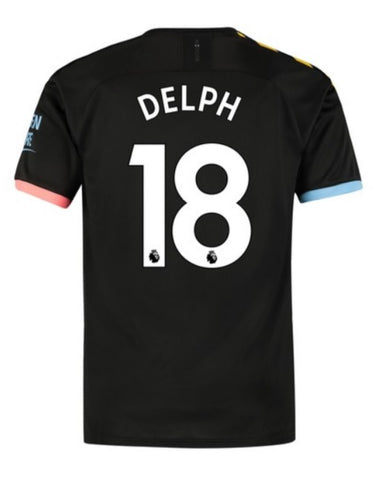 Fabian Delph Manchester City 19/20 Away Jersey