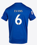 Jonny Evans Leicester City 19/20 Home Jersey