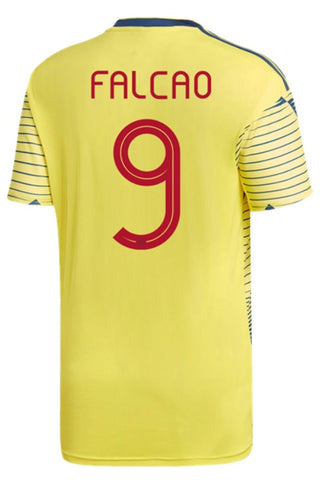 Falcao Colombia 2019 Home Jersey