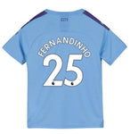 Fernandinho Manchester City Youth 19/20 Home Jersey