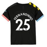 Man City Fernandinho Kids 19/20 Away Jersey