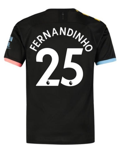 Fernandinho Manchester City 19/20 Away Jersey