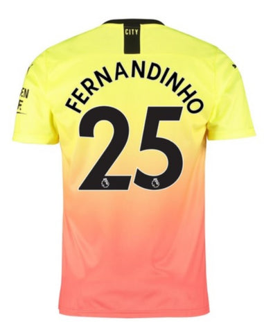 Fernandinho Manchester City 19/20 Third Jersey
