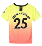 Fernandinho Manchester City Youth 19/20 Third Jersey