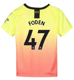 Man City Foden Kids 19/20 Third Jersey