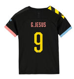 Man City G.Jesus Kids 19/20 Club Font Away Jersey