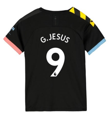 Gabriel Jesus Manchester City Youth 19/20 Away Jersey