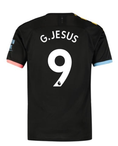 Gabriel Jesus Manchester City 19/20 Away Jersey