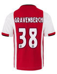 Ryan Gravenberch Ajax Youth 19/20 Home Jersey