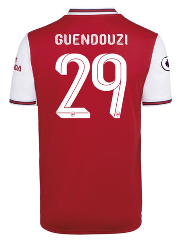 Matteo Guendouzi Arsenal 19/20 Club Font Home Jersey