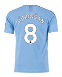 Ilkay Gundogan Manchester City 19/20 Home Jersey