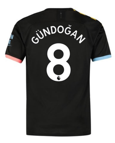Ilkay Gundogan Manchester City 19/20 Away Jersey