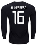 Hector Herrera Mexico 2019 Long Sleeve Home Jersey