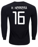 Hector Herrera Mexico 2019 Long Sleeve Home Jersey