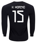Hector Moreno Mexico 2019 Long Sleeve Home Jersey