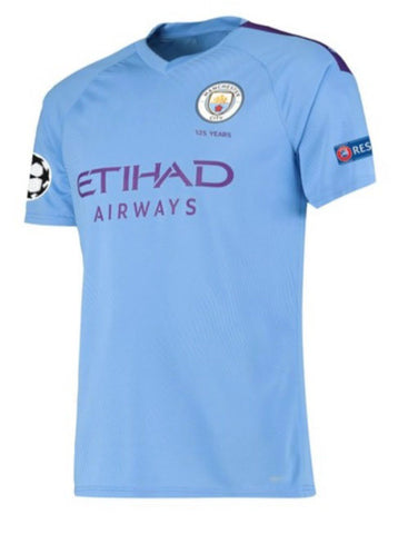 Manchester City UEFA 19/20 Home Jersey