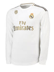 Eden Hazard Real Madrid Long Sleeve 19/20 Home Jersey