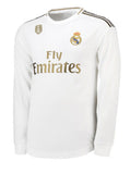 Eden Hazard Real Madrid Long Sleeve 19/20 Home Jersey