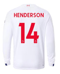 Jordan Henderson Liverpool 19/20 Away Long Sleeve Jersey