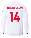 Liverpool Henderson Away 19/20 Long Sleeve Jersey