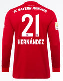 Lucas Hernandez Long Sleeve 19/20 Home Jersey