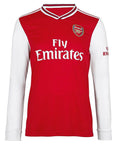 Pierre-Emerick Aubameyang Arsenal Long Sleeve 19/20 Home Jersey