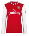Pierre-Emerick Aubameyang Long Sleeve 19/20 Home Jersey