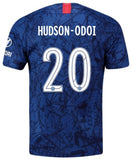 Callum Hudson-Odoi Chelsea 19/20 Club Font Home Jersey