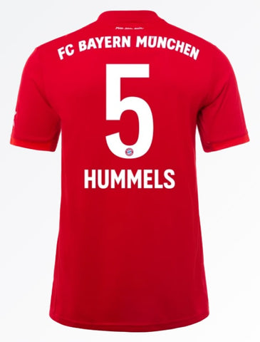 Mats Hummels Bayern Munich 19/20 Home Jersey