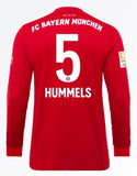 FC Bayern Hummels LS 19/20 Home Jersey
