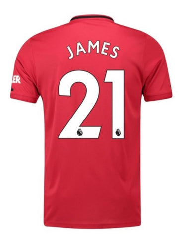 Daniel James Manchester United 19/20 Home Jersey