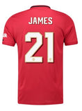 MUFC James 19/20 Club Font Home Jersey