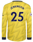 Carl Jenkinson Arsenal Long Sleeve 19/20 Away Jersey
