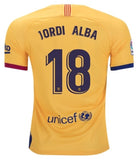 Jordi Alba Barcelona 19/20 Away Jersey