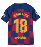 FCB Jordi Alba Youth 19/20 Home Jersey