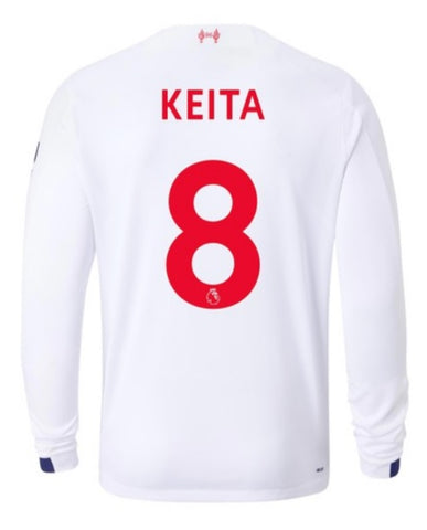 Naby Keita Liverpool 19/20 Away Long Sleeve Jersey