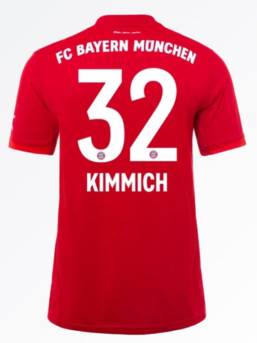 Joshua Kimmich Bayern Munich Home Jersey 19/20
