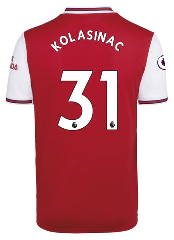 Sead Kolasinac Arsenal 19/20 Home Jersey