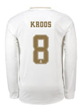 Toni Kroos Real Madrid Long Sleeve 19/20 Home Jersey