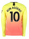 Sergio Kun Aguero Manchester City LS 19/20 Third Jersey