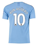 MCFC Kun Aguero 19/20 Home Jersey
