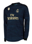 Alvaro Odriozola Real Madrid Long Sleeve 19/20 Away Jersey