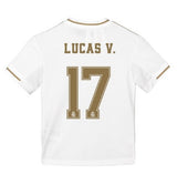 Lucas Vazquez Real Madrid Kids 19/20 Home Jersey