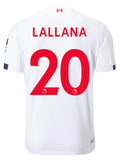 Adam Lallana LFC 19/20 Away Jersey