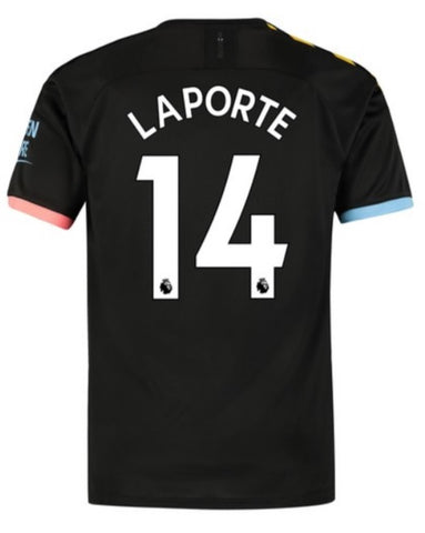 Aymeric Laporte Manchester City 19/20 Away Jersey